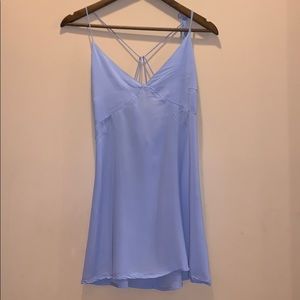 Blue Strappy Mini dress